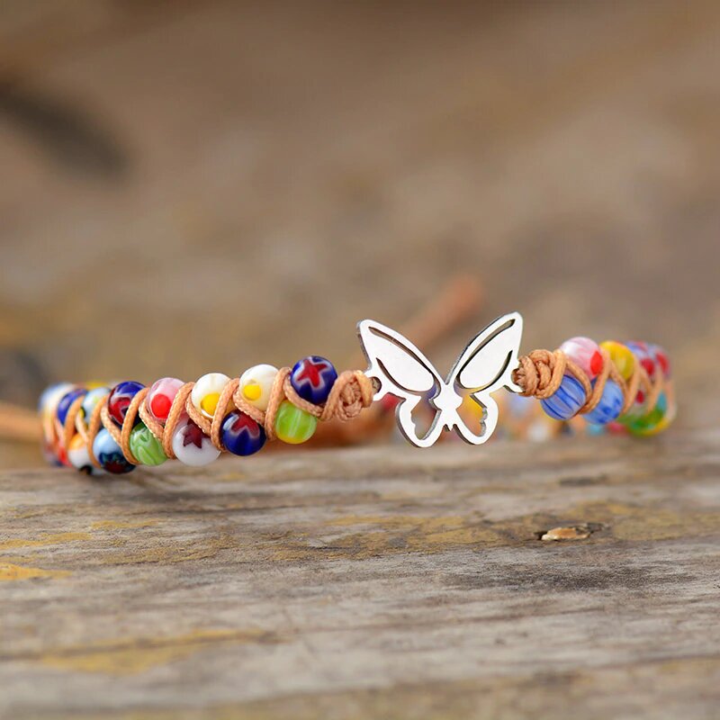 butterfly Charm Bracelet