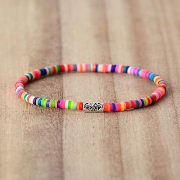 Boho Stacks Colorful seed beads bracelet