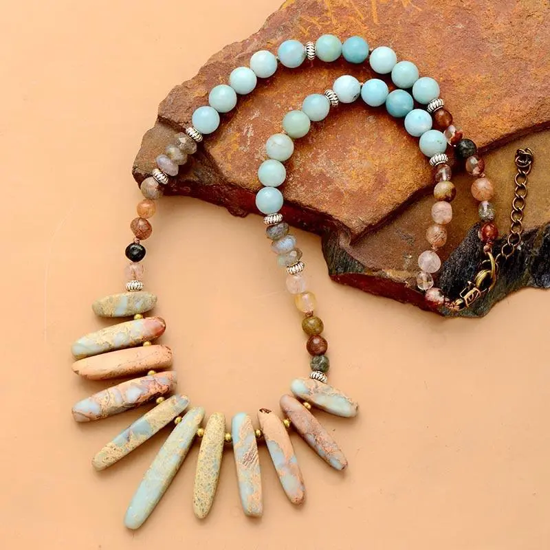 Tribal Boho Chic - Choker Necklace