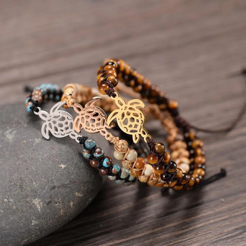 Sea Turtle's Passion braided Bracelet