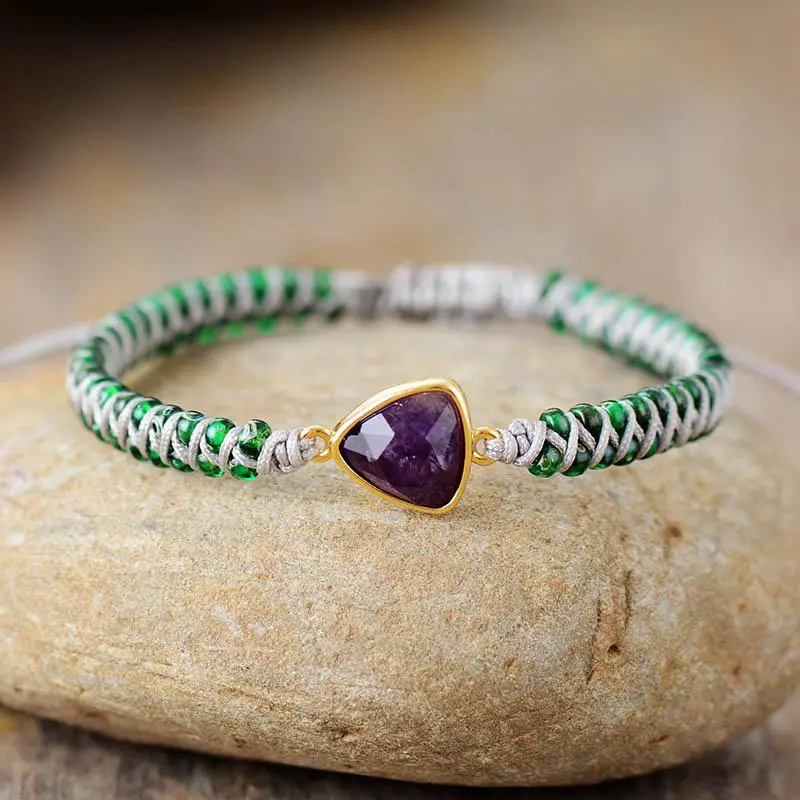 Morning Glory Braided Bracelet - Image 4