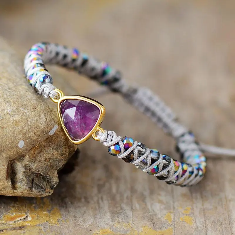 Morning Glory Braided Bracelet - Image 2