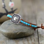 Turquoise Vintage Friendship Bracelet