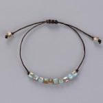 Friendship Crystal Stack Seed Beads Bracelet