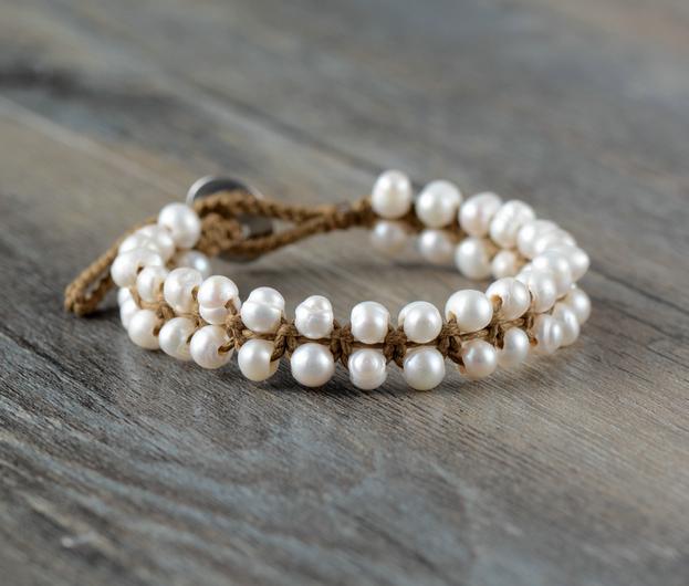 Calliope Beaded Pearls Bracelet