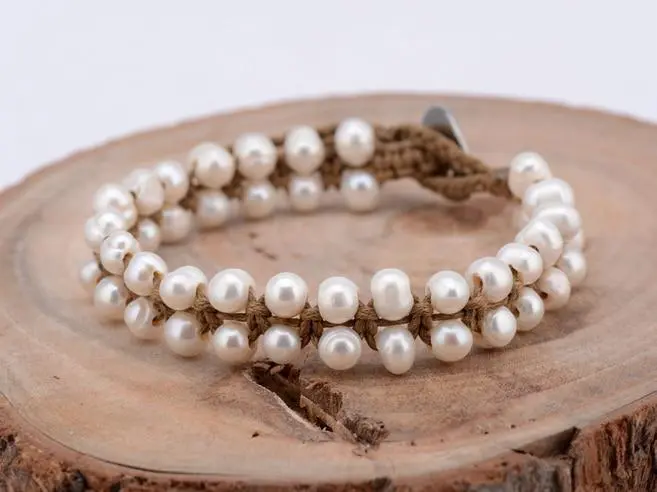 Calliope Beaded Pearls Bracelet