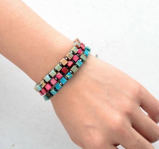 Treasure Jewelry | Spring Boho Stacking Bracelets