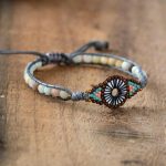 Amaryllis Amazonite Beaded Bracelet