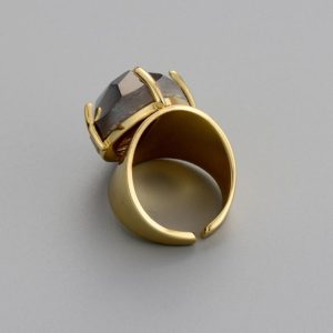 Hand Made Agate stone Ring
