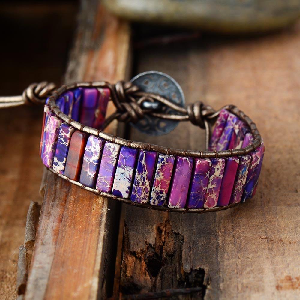 Violet Bohemia Wrap Bracelet