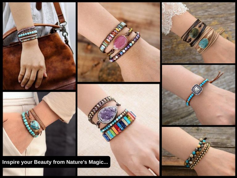 treasure boho hand made jewelry from natural gemstones