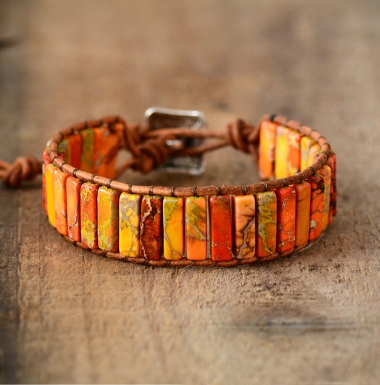 Treasure Jewelry | Colorful Autumn Bracelets Earrings and Beaded | Beaded Jewelry inspired by Nature