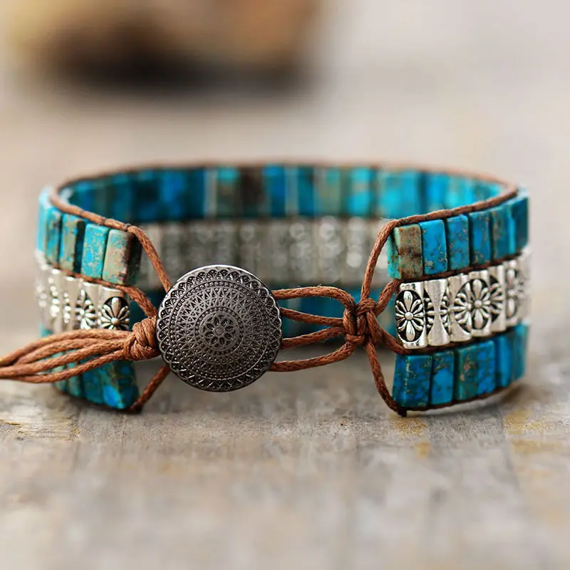 Sea Magic Blue Stone Bracelet