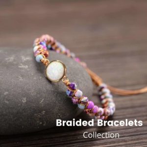 Boho Braided Beads Bracelets