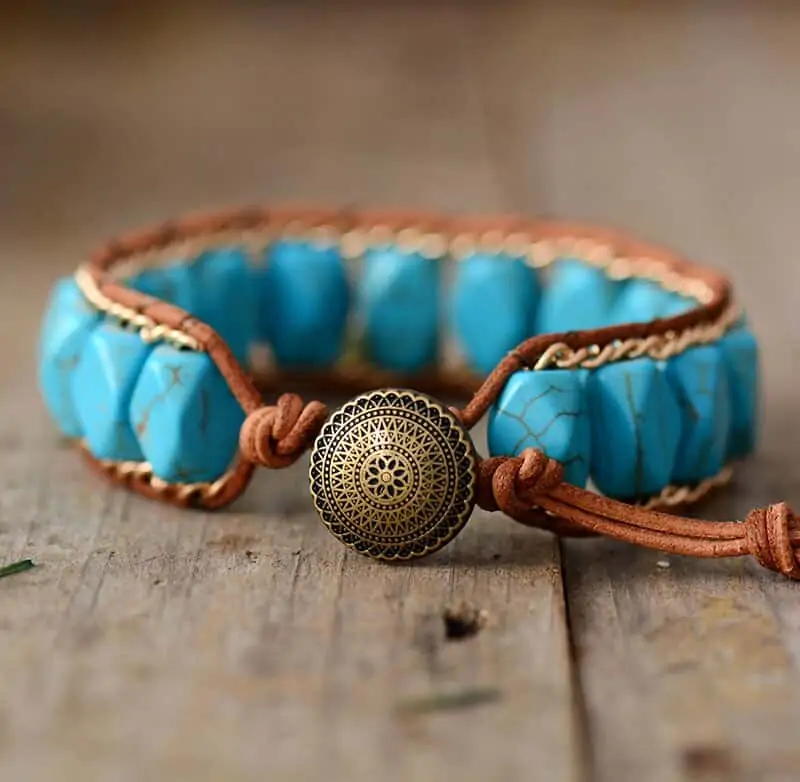 Skye Turquoise Bracelet - Image 2