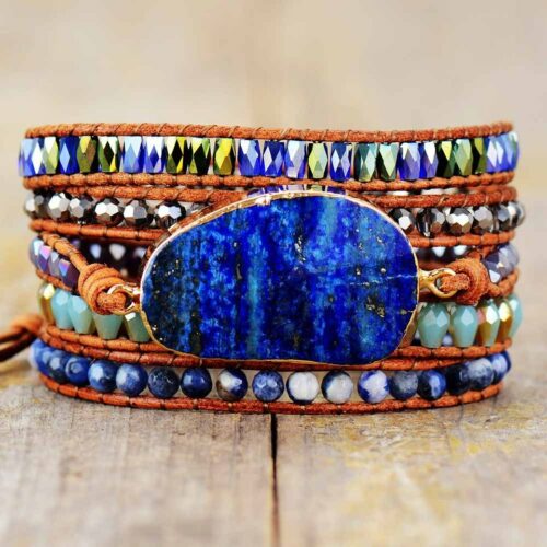 Oceana Lapis Lazuli Bracelet