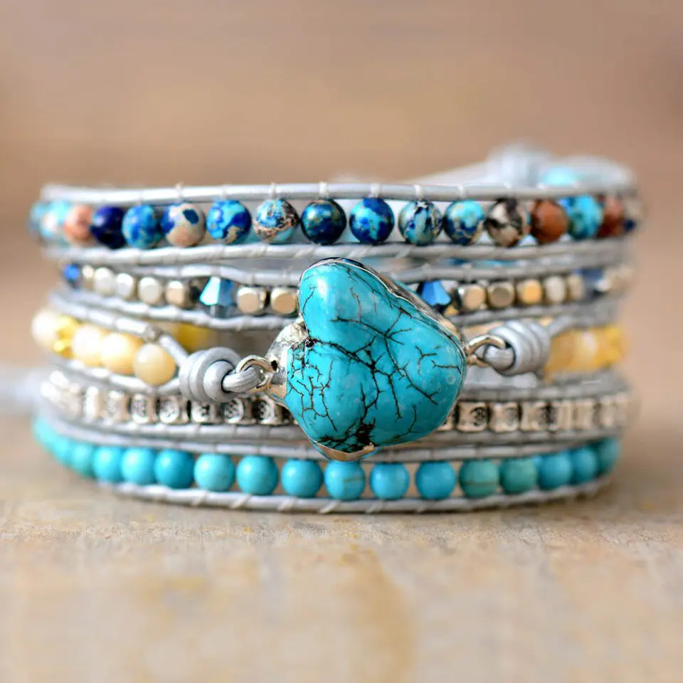 Treasure Jewelry | Breathtaking Turquoise Jewelry For a beautiful Bohemian style.