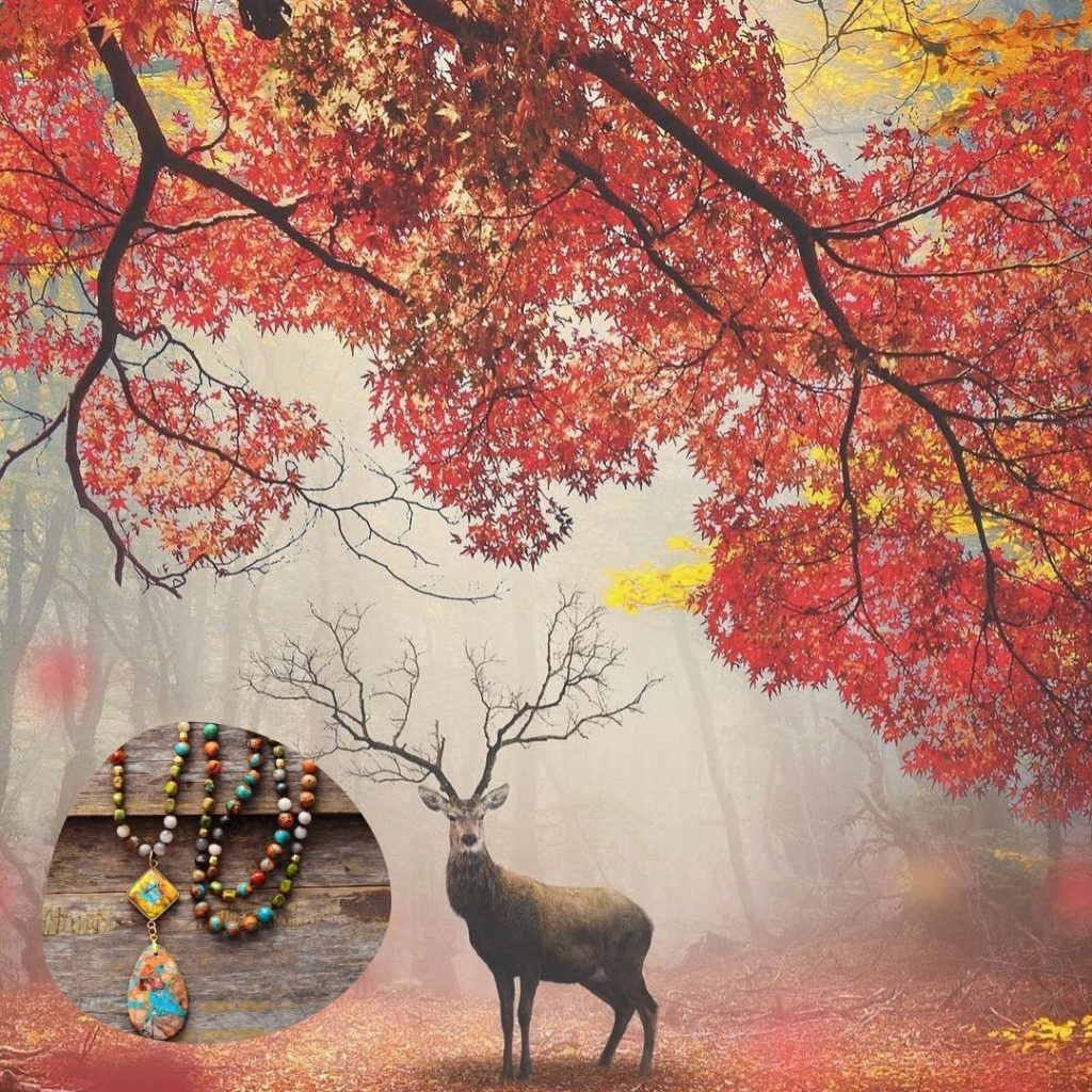 Breathtaking handmade Bohemian Jewelry inspired from Fall Colors