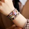 Calla Vegan Wrap Bracelet