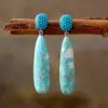 Cassiopeia Turquoise Earrings