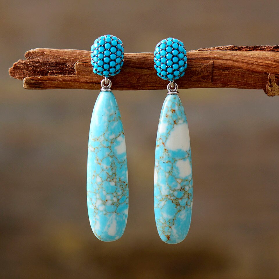 Cassiopeia Turquoise Earrings