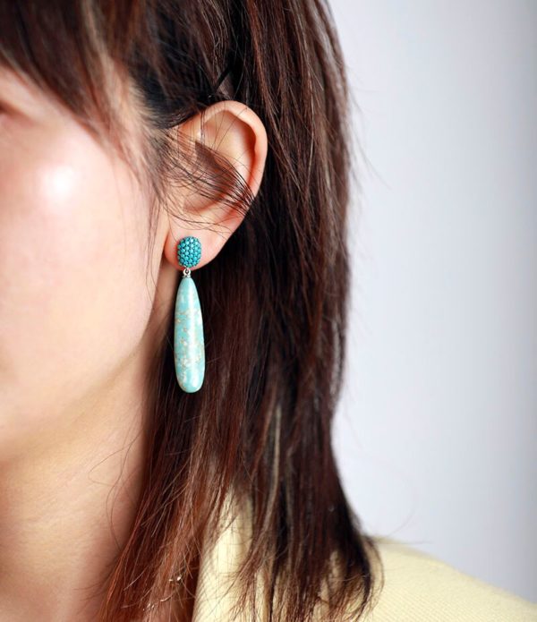 Cassiopeia Turquoise Earrings