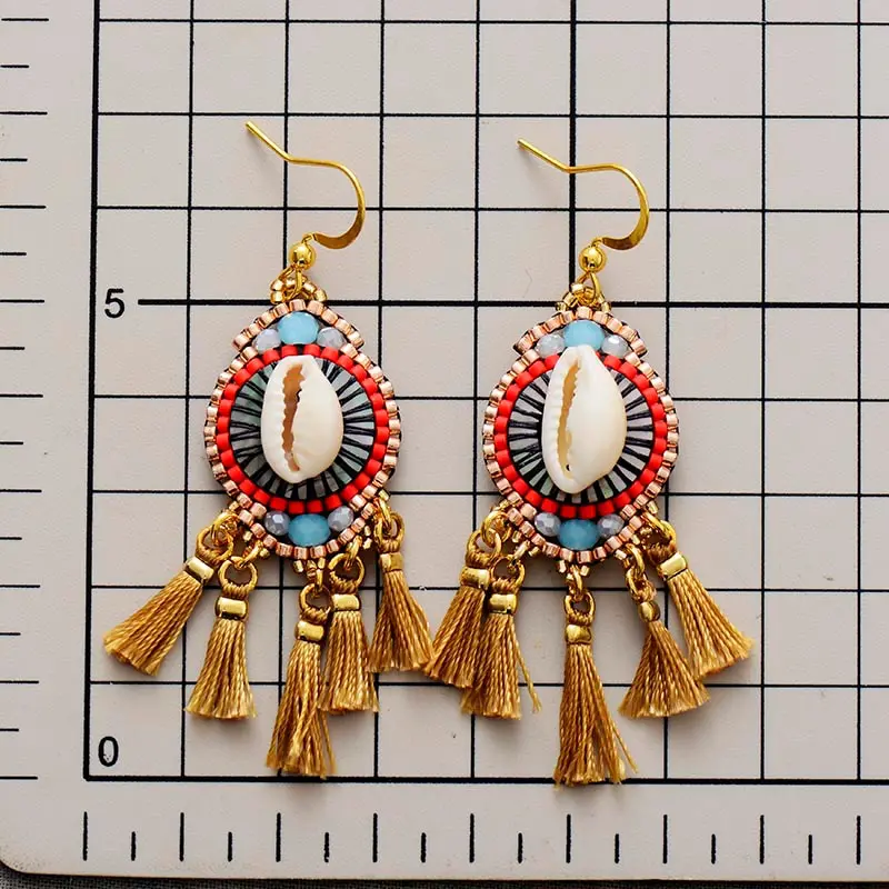 Bohemian Magic Tassels Earrings - Image 3