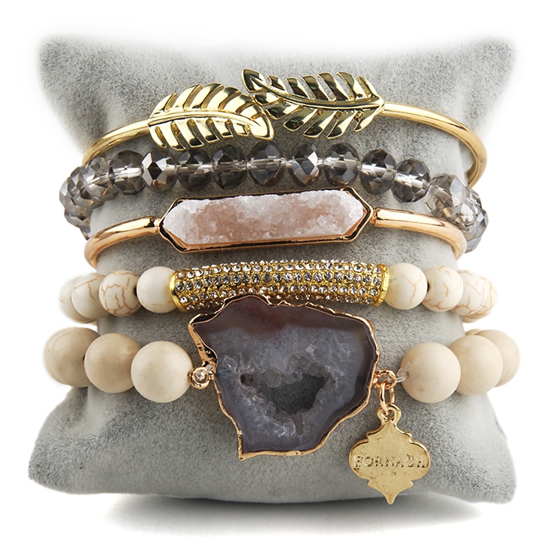 Bracelet Stacks Crystal Harmony Collection