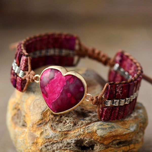 Pure Love Heart Wrap Bracelet