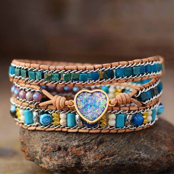  Opal Wrap Bracelet