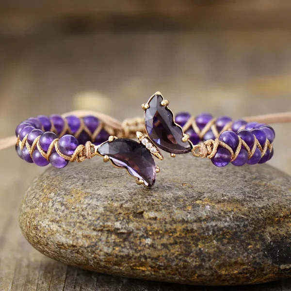 Bohemia Gardens Crystal Butterfly Bracelet