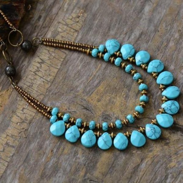 Sea Drops Bohemian Necklace