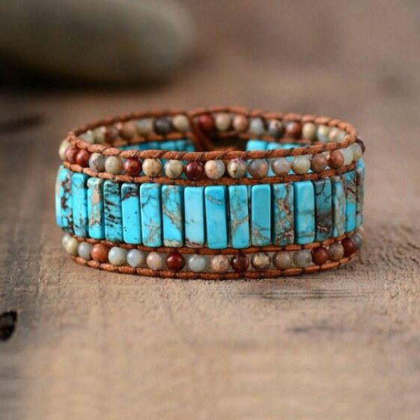 Ocean Wisdom Boho Wrap Bracelet